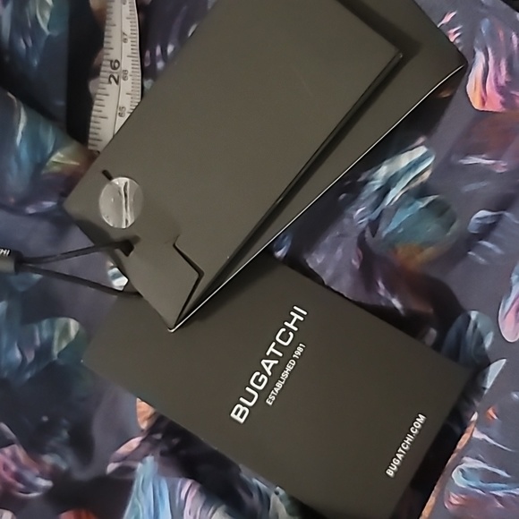 Bugatchi JULIAN Floral Print Shirt Long Sleeve Shirt Shaped Fit - Picture 7 of 10